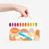 Crayons 6/12/24 Color Child giration Washable Desenho de giz de cera de giz de cera de bebê Batê