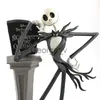 Minifig 30cm O Pesadelo Antes do Natal Figura de Ação Jack Skellington Figura Colecionável PVC Modelo Brinquedo Presente J230629