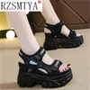 Sandalen Hoge Hakken Sexy Open Tenen Sandalen Chunky Sandalen Vrouwen Wedge Verhoogd Platform Schoenen Dames Strand Zomer Sandalia 230628