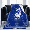 Blankets Pisces Throw Blanket Flannel s Soft 12 Horoscope Astrology Theme Birthday Gifts 230628