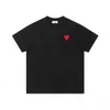 Designer Paris t Shirt 2023ss Primavera Classic Heart Tinta unita Big Love Girocollo Manica corta T-shirt Magliette per uomo e donna Top 6fu884fi