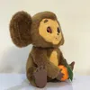 2023 Cheburashka Doll of Russian Monkey Chabu Stuffed Toy Latex Ornaments