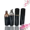 Foam50ml Black Travel Foamer Bottles Plastic Bottles with Black/Gold/Silver Pump Hand Wash Soap Mousse Cream Dispenser Bubbling Bottle