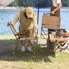 Camp Furniture Nordic Fabric Outdoor Fishing Chairs Camping Portable Folding Chair Multifunctional Backrest Beach