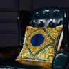 Poduszka obudowa geometryczna Europa Cousion Velvet Vintage rzut obudowa sofa sofa dekoracyjna poduszka 230629