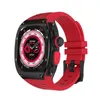 Tamaño de 49 mm para Apple Watch Ultra 2 iWatch Correa marina Reloj inteligente Reloj deportivo Caja de correa de carga inalámbrica Funda protectora para reloj inteligente