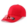 Casquettes de baseball adulte enfant été panneau solaire alimenté ventilateur de refroidissement casquette de baseball sport de plein air camping randonnée pour culminé pour soleil v 230628