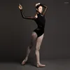 Stadiumkleding Stadiumkleding Dames Ballet Turnpakje Voor Oefenkleding Fluweel Gradiëntkleur Gymnastiek Volwassen Ballerina Lyric Rok
