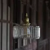 مصابيح معلقة Loft Dcor Glass LED تركيبات إضاءة مصباح صناعي أضواء عتيقة غرفة نوم Hanglamp الطعام معلق إضاءة منزلية