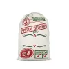 Stock Santa Sack Bags Рождественский украшение льняная шнурки для ткани для санкции подарки 12 стилей DHL Shipping I0704