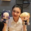 Peluş Yastıklar Minderler 1 adet 2030 cm Karikatür Demon Slayer Peluş Oyuncaklar Kawaii Kamado Tanjirou Agatsuma Zenitsu Kamado Nezuko Dolması Bebekler Güzel Yastık 230628