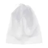 10PCS Storage Bag Dust Covers Protectbag Non-Woven Dustproof Drawstring Clear Travel Pouch For Home Shoe Bags Drying Shoes