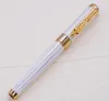 Ручки Jinhao 1200 Vintage Luxurious Sier Metal Fountain Pen Rolllerball ручка в Noble Gift Box, Dragon Clip Collect