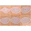 Moldes para hornear Posavasos de resina Sile Geode Wave Mold Diy Epoxy Tray Mod Moldes de fundición redondos para hacer Home Craft Decoration Xb1 Drop De Dhsyl