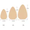 유방 패드 1 쌍 여성 대형 접착 브래지어 물방울 모양의 보이지 않는 패드 실리콘 리프팅 젖꼭지 커버 가슴 스티커 230628 밀어