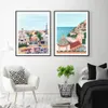 Anime Travel Cities Landscape Poster Canvas Painting Marrocos New York Scenery Wall Art Canvas Pictures For Living Room Decor Interior Paintings w06