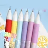 Crayons 36 pcs / lot kawaii chat chien pendentif crayon mécanique mignon 0,5 mm stylos automatiques gidans de bureau cadeau de bureau