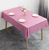 Table Cloth Gold Wedding Table Cloth For Party Square Cover Shiny Rose Colour Silver For Birthday Home el Banquet Decoration 230628
