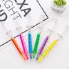 Pens 36 pcs/lot Creative 6 colors Syringe Highlighter Cute Painting Drawing Marker pens Office School Writing Supplies wholesale