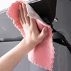 Cleaning Cloths Micro Fiber Cloth Rags Water Absorption NonStick Oil Washing Kitchen Towel Household Tools Wiping 230629