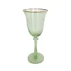 300ml Colored wine glass goblet red wine glass Champagne Saucer cocktail Swing Cup for wedding party KTV Bar creative fashion g0629