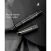 Stylos Hongdian Fountain Pen Highgrade Exquis Gift Différentiel Piston authentique pastel acrylique résine n7 Gray Moon Lapin