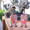 Objets décoratifs figurines métal extérieur couple canard jardin art pelles ornements canard jardin statues ferme pelouse sculpture pendaison de crémaillère cadeau-2 pack 230628