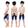 Swim wear HXBY Boys Swimsuit Professional Kids Swimwear Swim Bris Mens Swim Wear Swimming Trunks Men Swimwear Shorts Swimsuit HKD230628