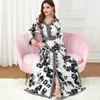 Vêtements ethniques Eid musulman moubarak Kaftan Abaya dubaï pakistanais turquie Islam Femme Vestidos Robe Abayas pour femmes Caftan Robe Longue