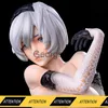 Minifig NEW 20cm NieRAutomata 2B YoRHa PVC Cute Sexy Girl Action Figure Anime Figurine Collection Model Doll Toys Gift J230629