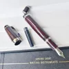 Pennor PPS Limited Edition Bohemies Fountain Pen Classic Extendretract NIB Top High Quality 14K Skrivning med diamant och serienummer