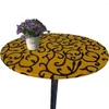 Table Cloth Tablecloth Mat Fashion Easy To Clean Round Shape Simple Printing Cocktail Countertop Protector Home Decor