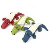 Dog Toys Chews Linen Plush Crocodile Pet Toy Chew Squeaky Noise Tough Interactive Doll Cleaning Teeth Supplies Jk2012Xb Drop Deliv Dhamv