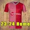 23 24 ARIBO 7 South Amptons Soccer Jerseys Redmond 2023 2024 Ward-Prowse Football Shirts Adult Men Aribo Jersey Red Kids Child Elyounsi Armstrong Romeu