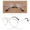 Eyeglass Frame Classic Clear Glasses Gold Vintage Sunglass Women Men Optical Aviation Eyeglasses Transparent De Grau 230628