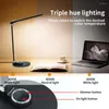 Tafellampen Dimbare Touch Opvouwbare Lamp Met USB Oplader Plug-in Led Bureau Dubbel Hoofd Nachtkastje Slaapkamer Licht