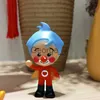 Minifig Plim Clown Toy Doll Kawaii Cartoon Anime arcobaleno amici farciti Action Figure Giocattoli peluches Skzoo Stray Giocattoli per bambini J230629