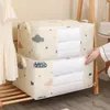 Storage Bags Comforter Bag Nonwoven Pillow With Zipper Closet Organizer Containers Durable Handles For Clothing