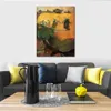 Fine Canvas Art Haymaking Ii Handmade Paul Gauguin Painting Modern Restaurant Wall Decor