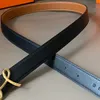 Bälte för kvinnor 32 mm Man Belt Designer Par Belt Designer Real Calfskin gjord av Titanium Steel Gold-Plated Highest Counter Quality Luxury T0p Bronze Fashion 009