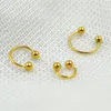 Göbek Bell Düğme Yüzükler LOT50pcs Vücut Takı 20g 08mm Ince Çelik EarNose Dudak Labret Burun Kulak Daith Helix Piercing CBR At Nalı 230628