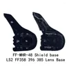 LS2 FF358 396 385 için Motosiklet Kaskları Kask Lens Sabit Taban Vizörleri