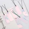 3pcs/lot PVC Transparent Laser Bookmark Gift Book Mark Stationery Office Papelaria School Supplies G103