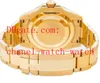 GMT de qualité supérieure 40mm 116718 avec bracelet en or jaune 18K