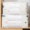 Aufbewahrungstaschen Tröstertasche Vlieskissen mit Reißverschluss Closet Organizer Container Langlebige Griffe für Kleidung