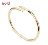 Nail Bracelet Designer Bracelets Luxury Jewelry For Women Fashion Bangle Titanium Steel Alloy Gold-Plated Craft Never Fade Not Allergic Wholesale