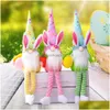 Christmas Decorations Easter Bunny Gnomes Girl Room Decor Gifts Elf Dwarf Home Stuffed Ornaments Rabbit Collectible Dolls Plush Figu Dhnio