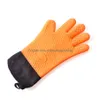 Bbq Tools Accessories Heat Resistant Cooking Gloves Sile Grilling Long Waterproof Kitchen Oven Mitts For Barbecue Baking Jk2005 Dr Dh3Xc