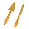 Set di posate Torta Tagliapizza Pala Buffet Coltello da tavola Pane Ristorante Banchetto Due pezzi Golden Home