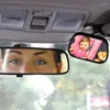 Accesorios interiores, espejo retrovisor para bebé, espejo retrovisor ancho ajustable para asiento trasero de coche, espejos automotrices orientados hacia atrás, vidrio o camión